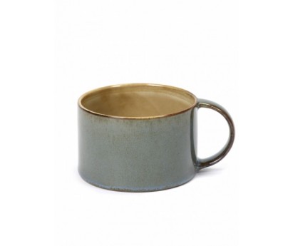 Tasse à café Terre de rêve- diamètre 8cm x H5 cm -misty grey/smokey blue